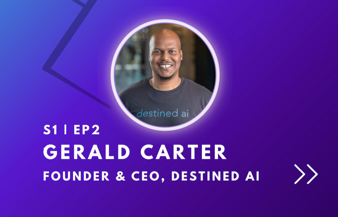 Gerald Carter Founder and CEO of Destined AI profile picture on putple background
